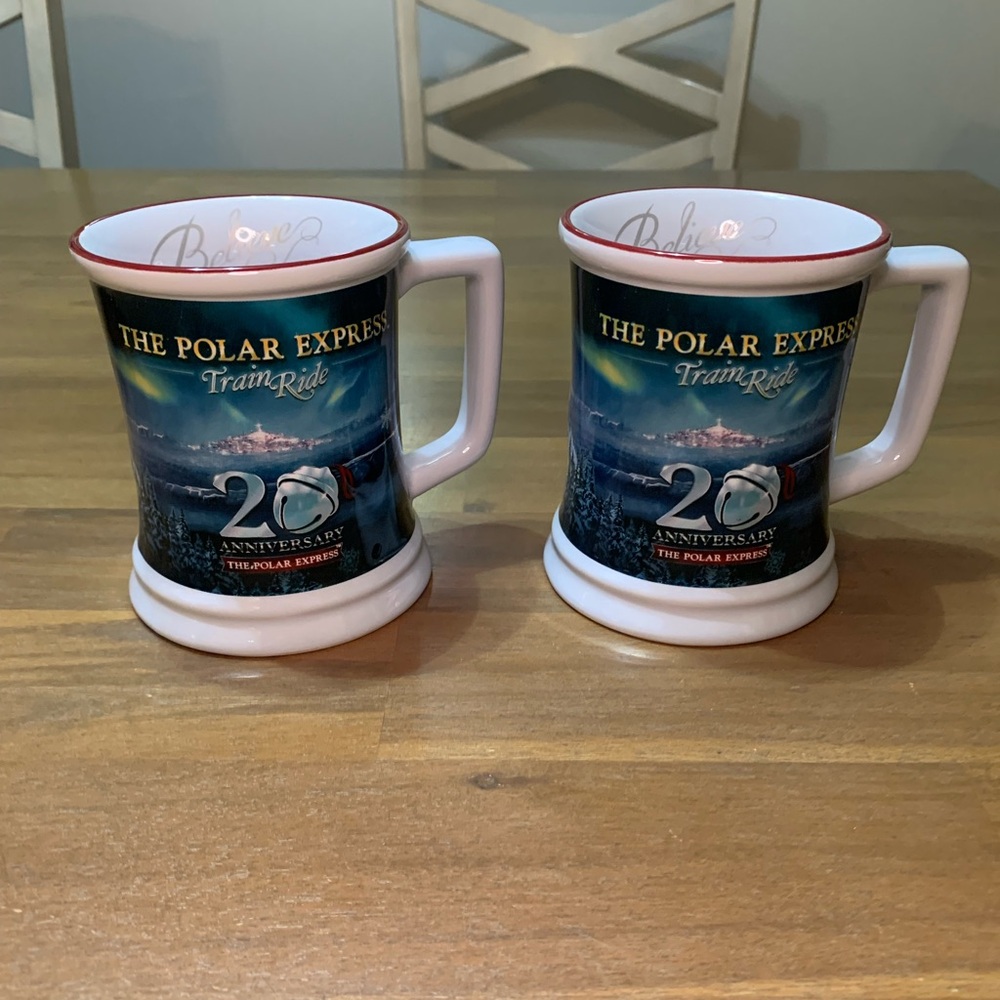 The Polar Express Train Ride Mug Set